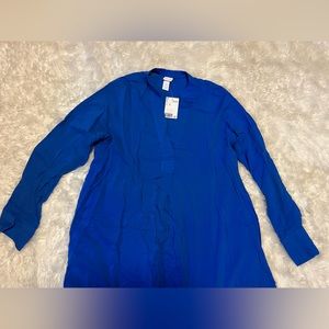 H&M Bright Blue Tunic Dress